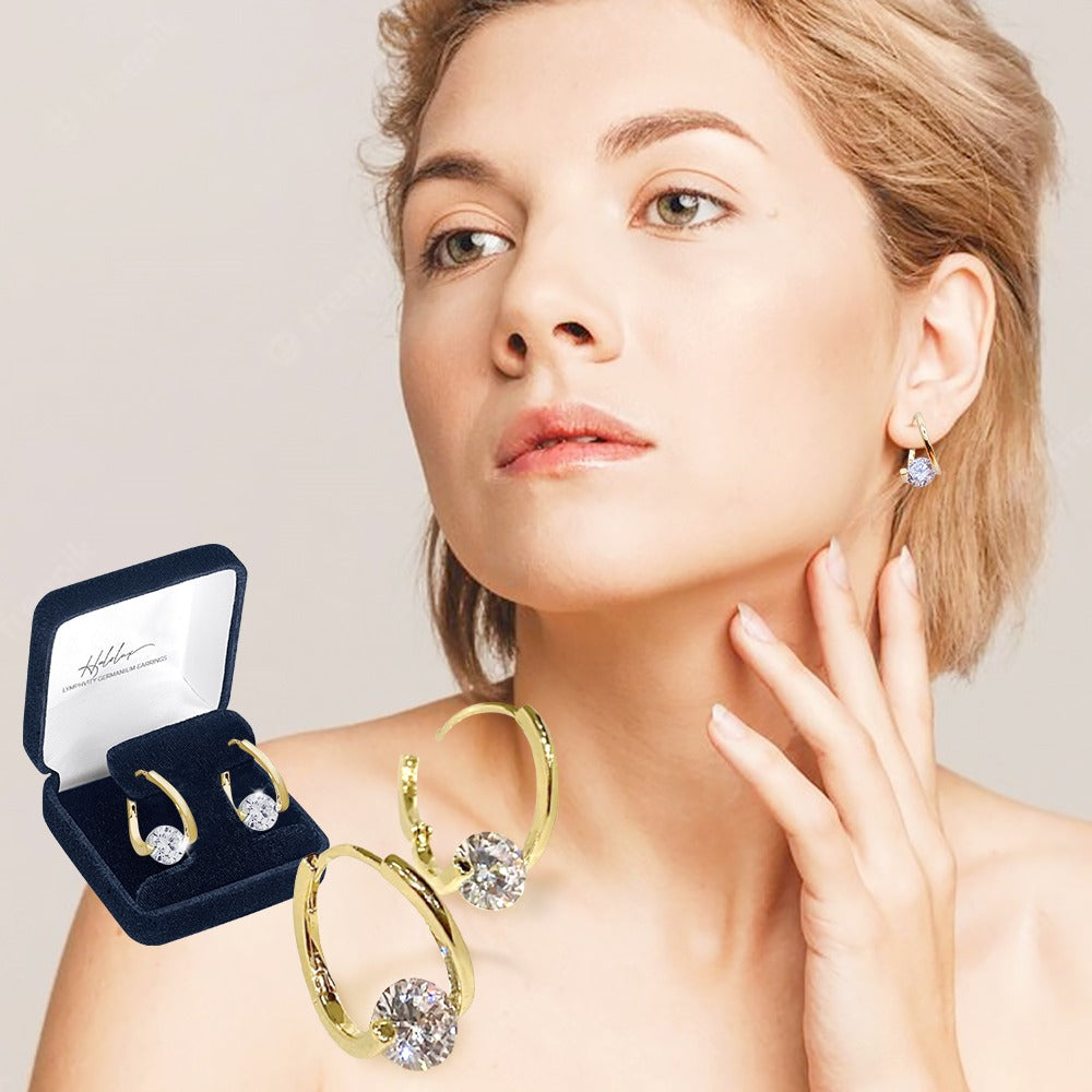 (⏰ Final 3 Hours Only – 70% OFF! 🔥)DIYSTAR Histone Lymphvity MagneTherapy Germanium Earrings 🔥
