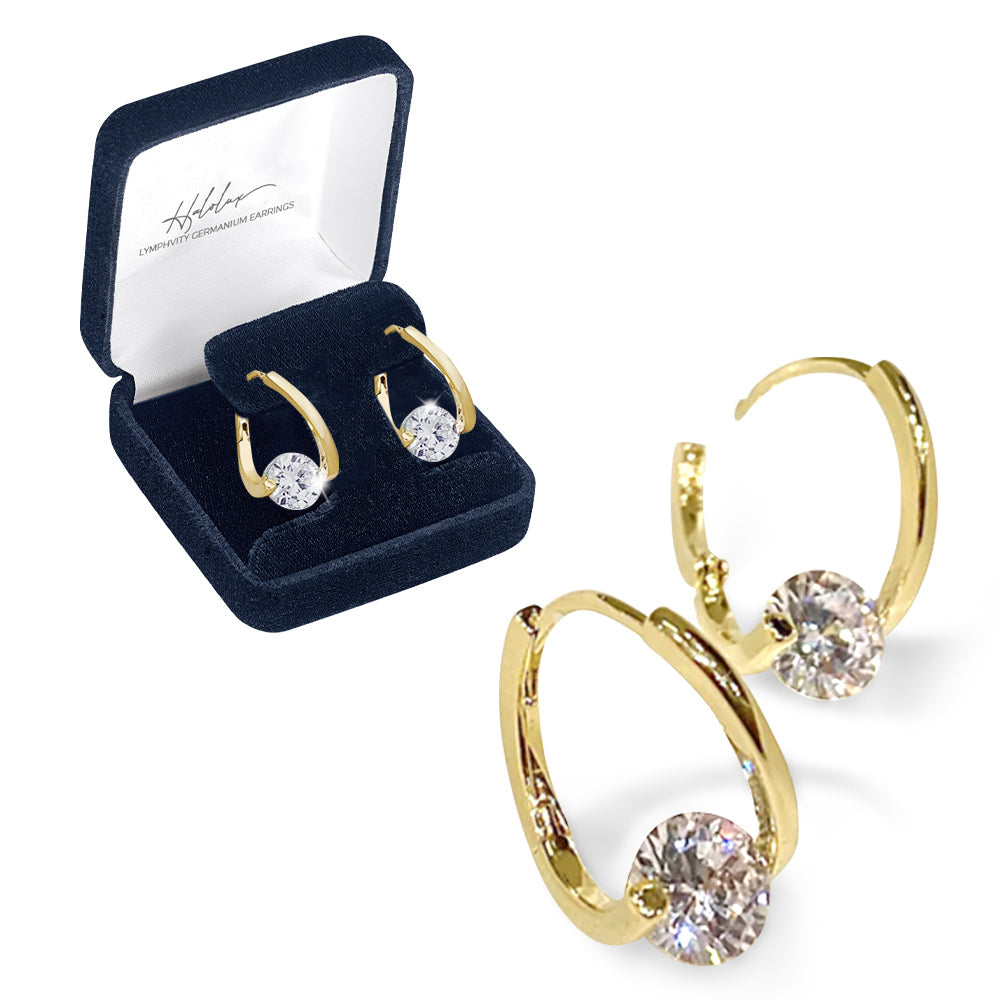 (⏰ Final 3 Hours Only – 70% OFF! 🔥)DIYSTAR Histone Lymphvity MagneTherapy Germanium Earrings 🔥