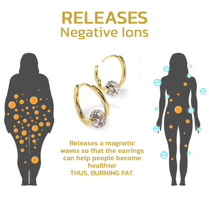 (⏰ Final 3 Hours Only – 70% OFF! 🔥)DIYSTAR Histone Lymphvity MagneTherapy Germanium Earrings 🔥